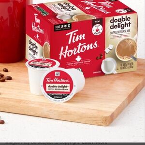 Tim Hortons double double k cups!